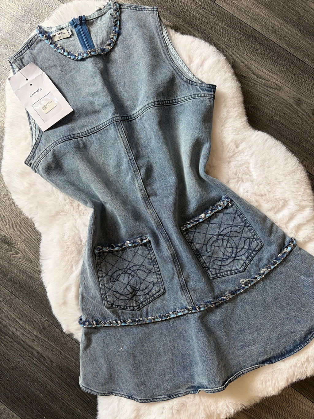 CC denim dress