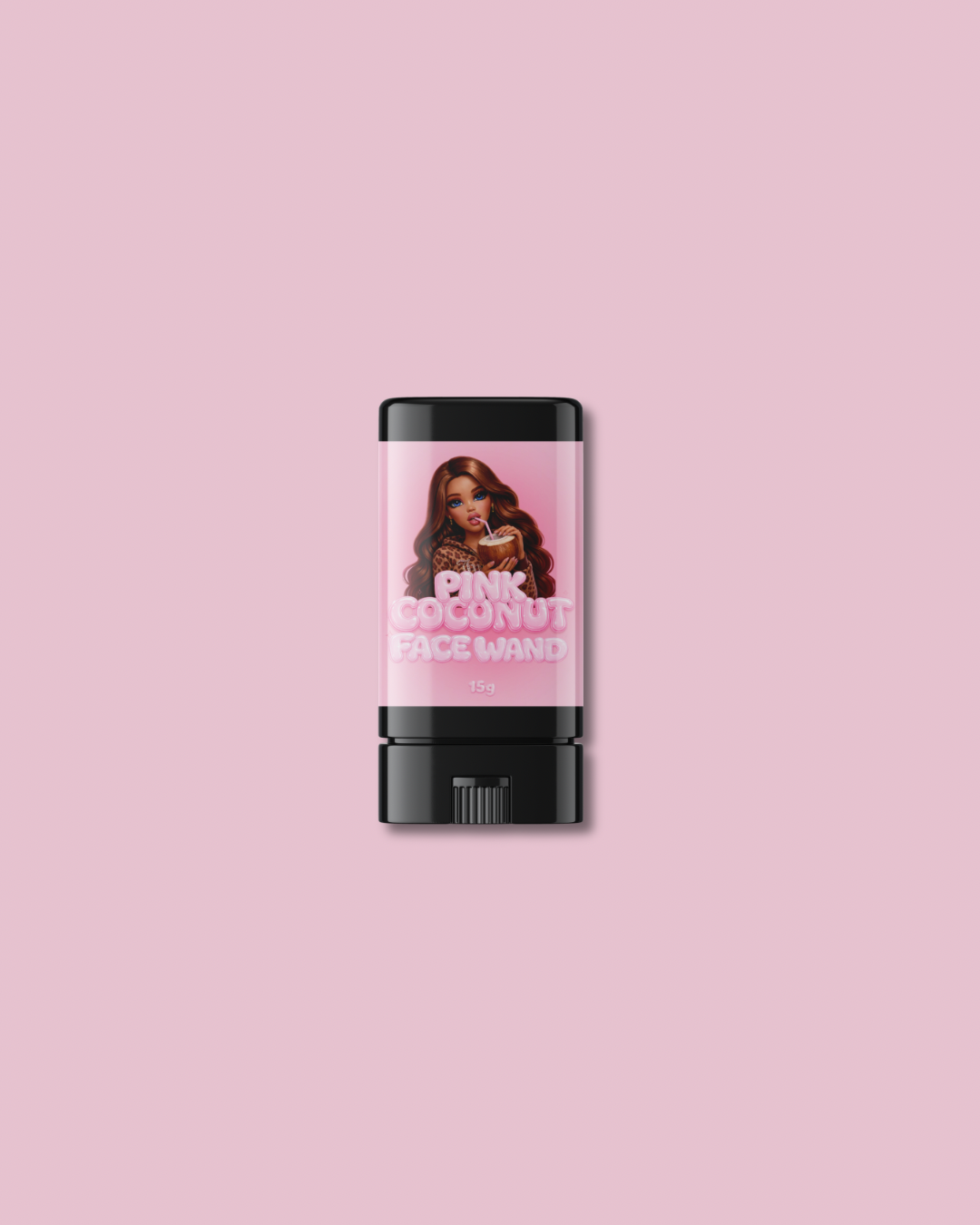 Pink Coconut Face Wand